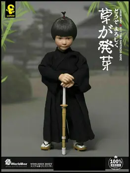 În Stoc 1/6 scară Mondială Cutie Lakor copilul Kendo copilul figurina de colectie model pentru ventilator