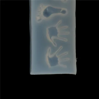 Bijuterii Mucegai de Desene animate de Mână Și Picior Formă de Rășină de Silicon Mucegai Manual Instrument DIY Rășină Epoxidică Matrite
