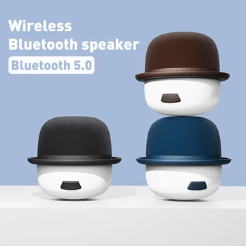 Portabil În Aer Liber, Mini Domnilor Forma Subwoofer Birou Bluetooth Wireless Speaker Reîncărcare Muzica Subwoofer HiFi Stereo Nou