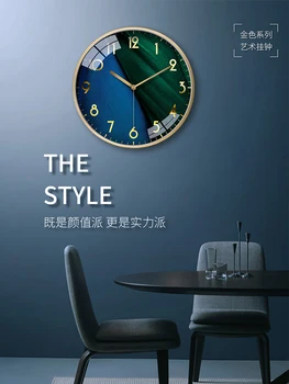 Mare Lux Ceas de Perete Metal Living, Dormitor Modern, Creativ Tăcut Perete Ceasuri Home Decor Bucatarie Birou Reloj Cadou FZ166
