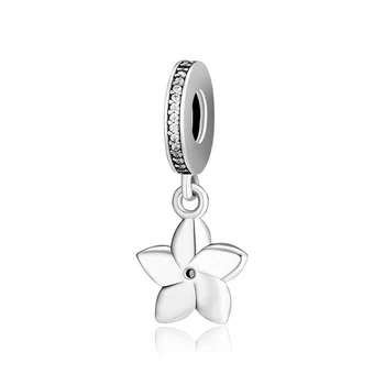 Se potriveste pentru Pandora Farmecul Bratari Magnolie Floare Margele cu Pal Cerise Email De Argint 925 Bijuterii Transport Gratuit
