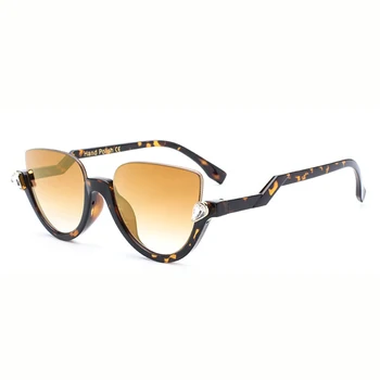 Tendință de moda ochelari de Soare pentru Femei Brand de Lux Designer de Ochelari de Soare Femei Pentru Femei UV400 Nuante Stil Baroc RS088