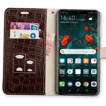Caz De Telefon Pentru Samsung Galaxy S7 Edge S8 S9 S10 Plus Nota 9 8 10 A20 A30 A50 A70 Piele De Vacă Curea Acoperire Pentru A5 A7 A8 J5 J7 2018