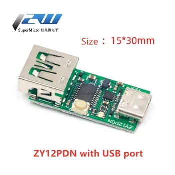 USB-C de Tip C PD2.0 PD3.0 DC, Spoof Detector cu Încărcare Rapidă de Declanșare, USB-PD Notebook Comutator de Alimentare Placa de Module