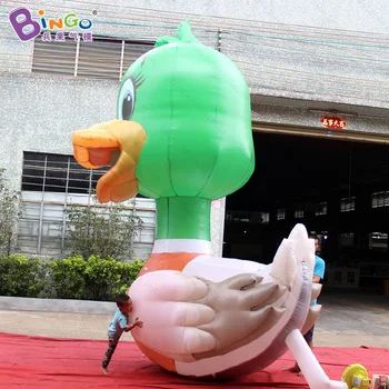 Transport gratuit 4M mare gigant gonflabila duck model pentru afișare personalizat vie publicitate rață decorare jucării de desene animate de animale