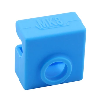 1 buc Imprimanta 3D Mk8 Silicon de Protecție Ciorap Caz Acoperire pentru Încălzire Bloc Mk7/Mk8 Silicon Fierbinte End Ciorap Imprimantă 3D Piese