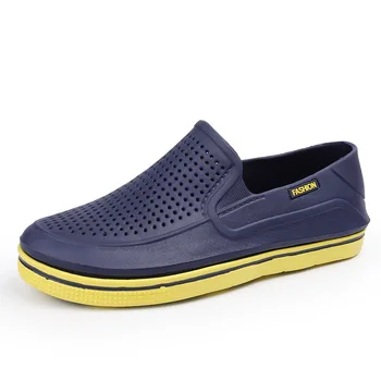 Noi Mens EVA Sandale Pestera Dublu Culoare Grădină Pantofi de Înaltă Calitate, Respirabil Saboți Usoare 3 Coloursgh4