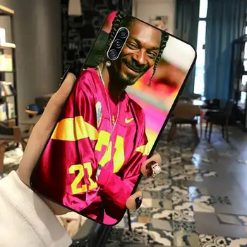 Rapper American Snoop Dogg Caz de Telefon Negru Pentru Samsung M10/20/30/21/30 de ani J4 2018 J4/J6 Plus A91 S10Lite Cazuri