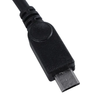 Mini 5 pini de sex feminin adaptor, negru Micro-USB 5 pini de sex masculin