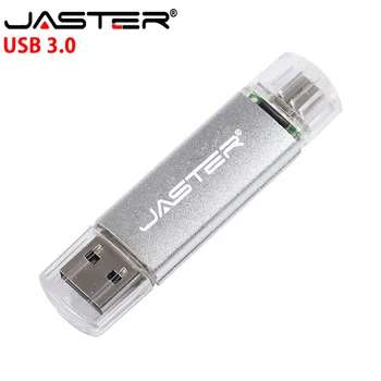 JASTER OTG USB 3.0 Flash drive USB Pen Drive pentru Android/PC-ului de sistem 4GB, 16GB 32GB 64GB 128GB de Stocare Extern Pendrive U disc