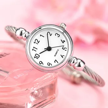 Femei Brățară Ceas De Mână Din Oțel Inoxidabil De Lux, Aur, Argint Lady Ceasuri De Moda Picătură Navă Fata Ceas Relojes Mujer