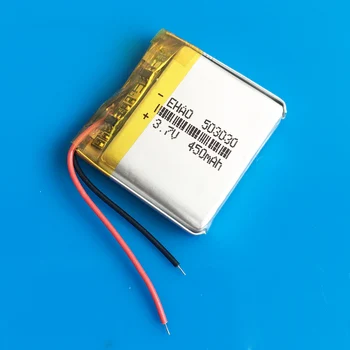 Lot 10 buc 503030 450mAh Lipo baterie litiu-polimer Reîncărcabilă baterii pentru MP3 difuzor bluetooth ceas inteligent recorder
