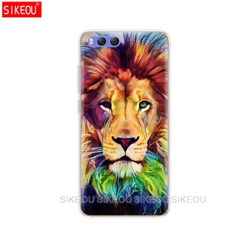 Silicon de Caz Acoperire Pentru Xiaomi Mi 8 8SE A1 A2 lite 5 5S 5X 6 Mi5, MI6 NOTA 3 MAX se Amestecă 2 2S caz regele animalelor leul