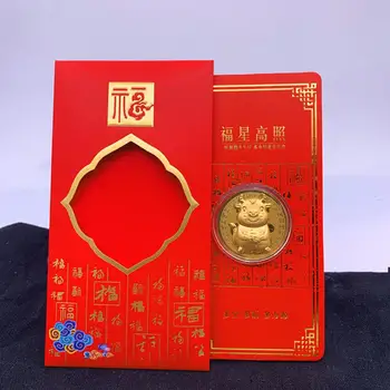 Desene Animate Bovine Zodiac Imprimare Plic Roșu De Anul Nou Chinezesc Noroc Sac De Bani