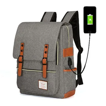 Adolescenții saci de Școală de Băieți și Fete la Școală Rucsac Daypack incarcare USB-Rucsac pentru Barbati Femei Travel Rucsac pentru Laptop Mochila