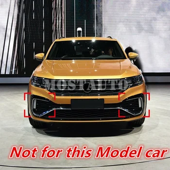 Pentru Volkswagen VW T-Roc 2017-2018 ABS Mat Bara Fata Buza Capacului Ornamental 2 buc Accesorii Auto Interioare Auto Masina Decor Ornamental