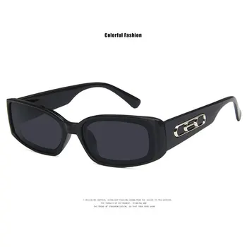 Vintage Pătrate ochelari de Soare Femei Barbati Retro, Hip Hop Mici HD Ochelari de Soare de Brand Designer de Colorat Ochelari Pentru Femei Oculos De Sol