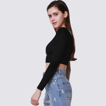 2019 Vara Femei Sexy Umăr Rece Bretele Rezervor de Top Crop Top de Moda Casual Solid Cami Tee Topuri de sex Feminin NOU