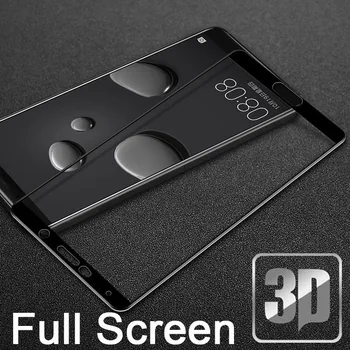10buc 3D 9H Ecran Complet acoperire Sticla Temperata Pentru Huawei Mate 10 Folie de protectie Ecran Pentru Huawei Mate 10 pro Folie de Protectie