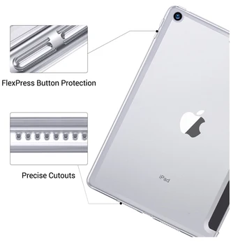 Tableta Caz pentru iPad a 7-a a 8-a Generație Piele Stand Capac Apple iPad 10.2 2019 A2197 A2198 A2200 Funda Inteligent Coajă de Protecție