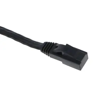 2m Retractabil Cablu de Rețea Ethernet, Cat6 Cupru Complet Plat Scalabile 1Gbps LAN Cablu