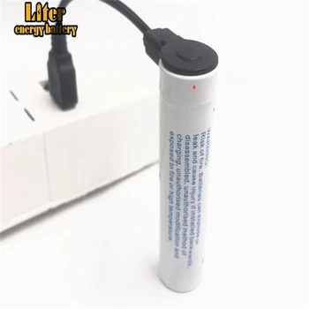 Prima USB 18650 3400mAh 3.7 v baterie reîncărcabilă litiu amânare reincarcabile usb bateriile