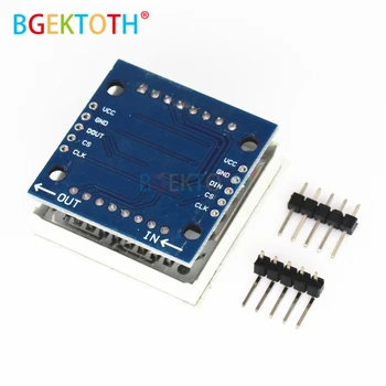 1BUC MAX7219 dot matrix modul microcontroler modulul de afișaj modulul de produse finite