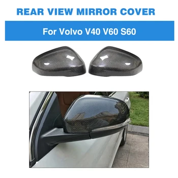 Oglinda Retrovizoare auto Capace pentru Volvo V40 V60 S60 2012 - 2017 Oglindă Laterală Capac Coajă de Înlocuire Stil
