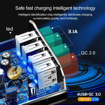 Quick Charge 3.0 4.0 Pentru iPhone 11 Pro Max iPad Rapid Încărcător de Perete Pentru Huawei Mate 30 P30 Samsung S9 Telefon Mobil Încărcător USB