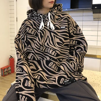 Stil coreean Hanorac Casual Pierde Moda de Iarnă Supradimensionate Estetice Maneci Lungi Hoodie Sudaderas Îmbrăcăminte pentru Femei DB60WY