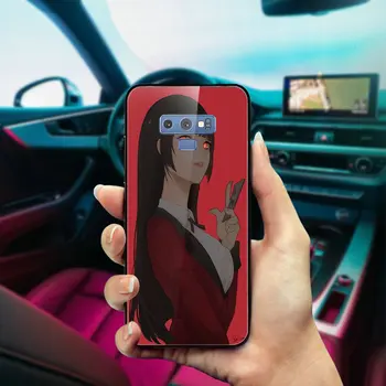 Hot Desene animate Kakegurui Sticla Cazuri de Telefon pentru Samsung Galaxy A6 A8 A9 A10 A20 A30 A40 A50 A70 A80 A90 S8 S9 S10 Plus Saci