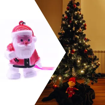 Pomul de crăciun Lumini LED Ornamente Suspendate Moș Crăciun Luminos Pandantiv Pentru Navidad Natal Cadou de Anul Nou Pentru Copil