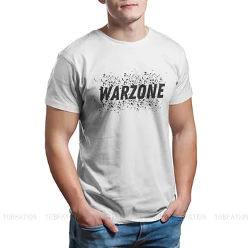 Warzone Gamer Design Clasic COD Black Ops Războiului Rece Bumbac Imprimare tricou Punk Grafic Desgin Tricou Barbati Streetwear