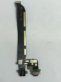 Original Conector USB de Tip c. FLEX Cablu Dock de Încărcare Conector Audio FLEX Panglică Pentru OnePlus 5 A5000 5T A5010 OnePlus 6 A6000