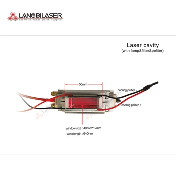 IPL Laser de mana cavitate , includ : filtru 640nm , geam dimensiuni : 40*12mm , includ : IPL lampă , peliters ,etc...