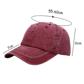 SAGACE Neutru Sapca Snapback Hat Spălare Sport Retro Capac Femeile Bărbat în aer liber Șapcă de Baseball Pentru Barbati Femei în aer liber