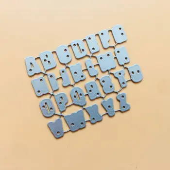 Scrisoare alfabet Tăiere de Metal Moare Stencil Scrapbooking DIY Album Timbru de Hârtie M68E
