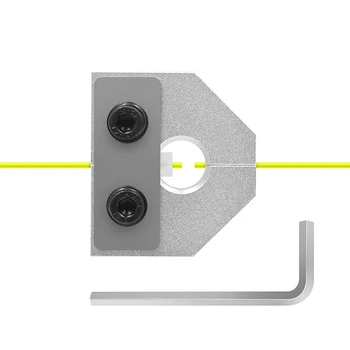 Imprimanta 3D Părți Filament Sudor Conector Pentru 1,75 mm Filament Senzor PLA ABS Negru/Argintiu