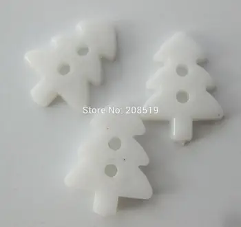 NBNNGA 13mm*17mm Copac forma de plastic butoane 2-gaura de 100 de bucăți accesorii de cusut pentru copii haine