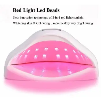 BellyLady LED 48W Unghii Gel Lampa de Unghii Uscator Pentru Toate Lac Gel UV Lampa LED Cu Display LCD Pentru Unghii DIY Instrumente de Manichiură