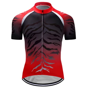 2020 Nouă Bărbați Tricouri iute Uscat Respirabil de Sus Curse de Ciclism în aer liber, Ciclism Maneci Scurte Moda Vulcanice Model Tricouri Sport