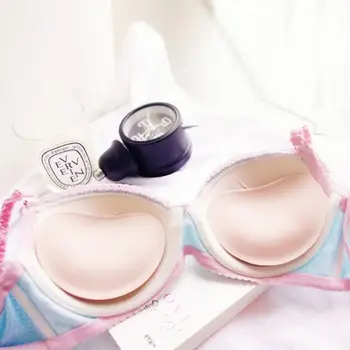 1 Pereche Femeile Umplutură Sutien Introduce Tampoane De Push-Up Gel Adeziv Breast Enhancer Bikini De Moda Inima Respirabil Intimii Accesstories