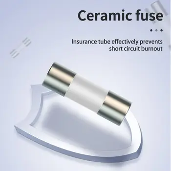 20buc/10buc pentru Siguranțe fuzibile, Ceramică Pentru Multimetru Instrument de 600mA 10A Ceramice Britanic Plug Fuse