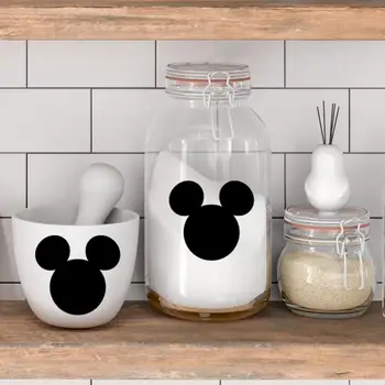 Mickey Mouse-Autocolant de Perete Pentru Camera Copii Copil Dormitor Autocolante Decorative Cupa model decorativ Copiii de Grădiniță Autocolant de Perete