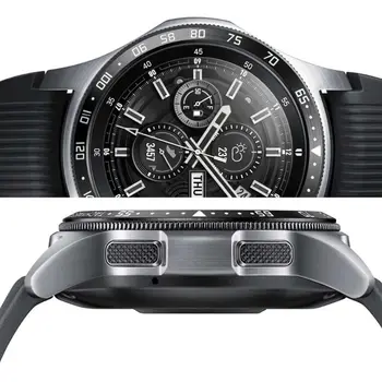 Metalice din Otel inoxidabil Bezel Inel Adeziv Înlocuirea Capacului Pentru Samsung Galaxy Watch 46MM/42MM Caz Pentru Viteze S3 Frontieră/Clasic
