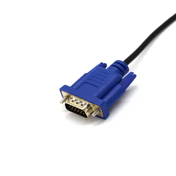 1M HDMI la VGA D-SUB Masculin Video Cablu Adaptor Plumb pentru HDTV, PC, Monitor Video Cablu Adaptor