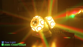 2 buc/Lot 3 Cap în Mișcare Cap Lumina 18X10W 4IN1 RGBW LED Petrecere de Sunet Lumini DJ Disco în Mișcare Cap Lumina Pentru DJ, Club Disco Bar de Lumina
