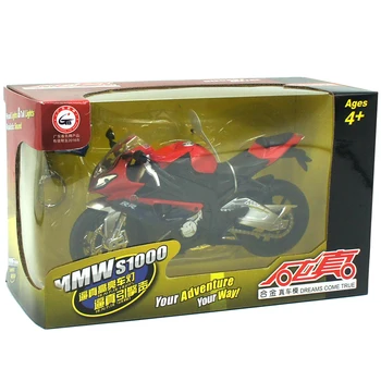 S1000 1/12 Scară Motocicleta Motocicleta de turnat sub presiune din Aliaj de Biciclete de Curse Stradă Motocicleta Jucarii Pentru Copii Jucarie pentru Copii sau Colectarea de Afișare