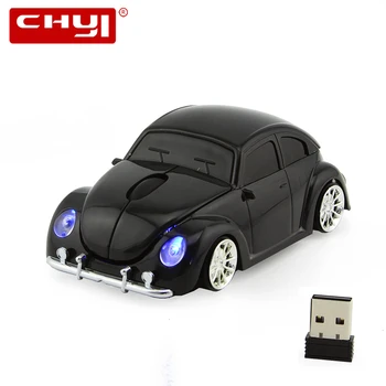 CHYI Masina Sport Forma Wireless Mouse 3D Optic USB Mause Calculator PC Mini Portabil de Soareci Pentru Copii Cadou de Colectare Laptop Desktop