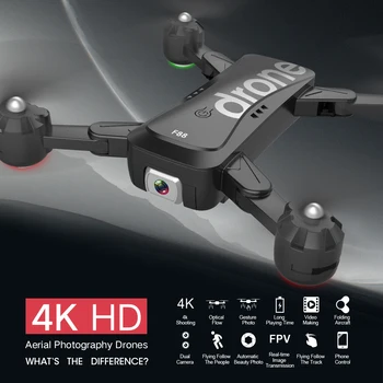 Pliere F88 Drone RC Quadcopter Pliabil Portabil WiFi Drone Cu 4K HD cu Unghi Larg Live Camera Video Altitudinii Modul de Drone